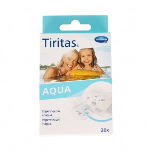 TIRITAS AQUA APOSITO ADHESIVO 3 TAMAÑOS 20 U