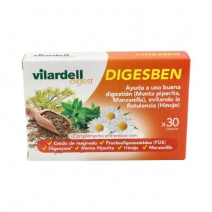 VILARDELL DIGEST DIGESBEN 30 CAPS