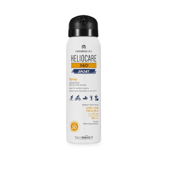 HELIOCARE 360º SPORT SPRAY PROTECTOR SOLAR SPF 50 1 ENVASE 100 ML