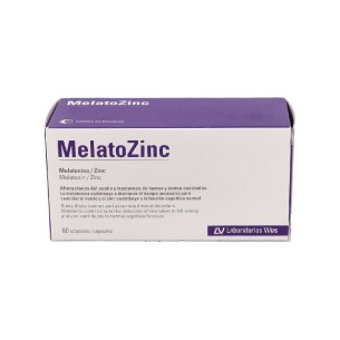 MELATOZINC 1 MG 60 CAPS