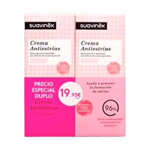 SUAVINEX CREMA ANTIESTRIAS DUPLO 200 ML