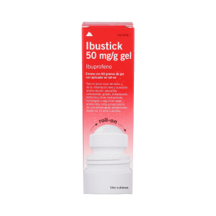IBUSTICK 50 mg/g GEL CUTANEO 1 TUBO 60 g (CON ROLL-ON) 2