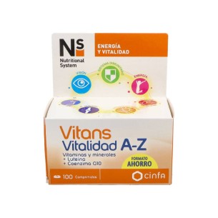 NS VITANS VITALIDAD A-Z 100 COMPRIMIDOS