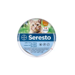 SERESTO 1,25/0,56 g 1 COLLAR PARA GATOS 38 cm