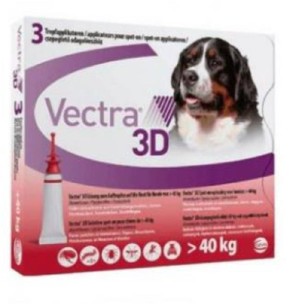 VECTRA 3D 436/38,7/3175 mg SOLUCION SPOT-ON PARA PERROS...