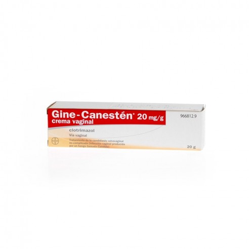 GINE-CANESTEN 20 MG/G CREMA VAGINAL 1...