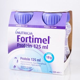 FORTIMEL PROTEIN 4 BOTELLAS 125 ML SABOR NEUTRO