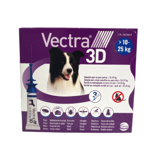 VECTRA 3D 196/17,4/1429 mg SOLUCION SPOT-ON PARA PERROS...