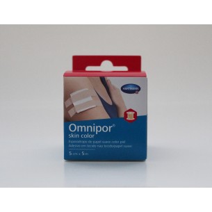 ESPARADRAPO HIPOALERGICO OMNIPOR SKIN COLOR 5 M 2
