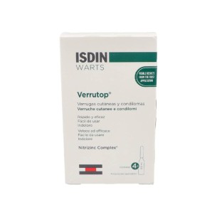 VERRUTOP ISDIN WARTS 0.10 ML 4 AMPOLLAS Y APLICA