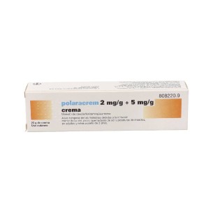 POLARACREM 2 mg/g  5 mg/g CREMA 1 TUBO 20 g