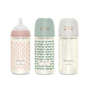 SUAVINEX BIBERON VIDRIO SX PRO FLUJO MEDIO (M) 3M 240 ML 2