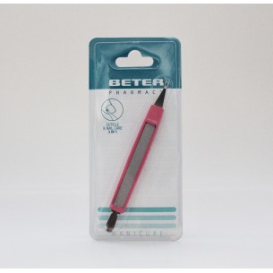 BETER CORTACUTICULAS LIMA BAJA PIEL INOX 2