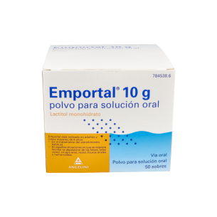 EMPORTAL 10 g 50 SOBRES POLVO PARA SOLUCION ORAL 2