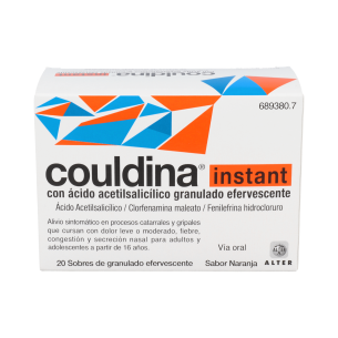 COULDINA INSTANT CON ACIDO ACETILSALICILICO 20 SOBRES... 2