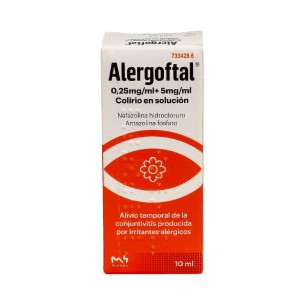 ALERGOFTAL 0,25 mg/ml  5 mg/ml COLIRIO EN SOLUCION 1...
