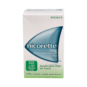 NICORETTE 2 MG 105 CHICLES MEDICAMENTOSOS 2
