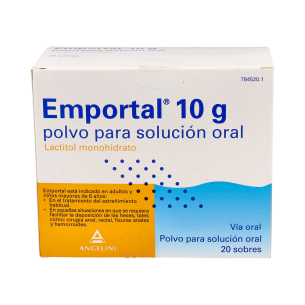 EMPORTAL 10 G 20 SOBRES POLVO PARA SOLUCION ORAL 2