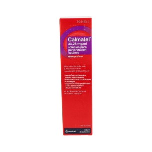 CALMATEL 33,28 mg/ml SOLUCION PARA PULVERIZACION CUTANEA...