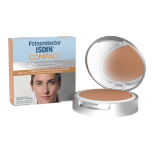 ISDIN FOTOPROTECTOR SPF-50 COMPACT MAQUILLAJE BRONCE