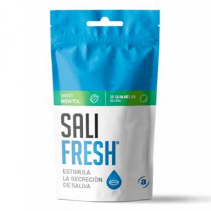 SALIFRESH 20 CARAMELOS SABOR MENTOL 2