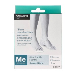 ALMOHADILLA PLANTAR FARMALASTIC FEET CALZADO ABIERTO T UNICA