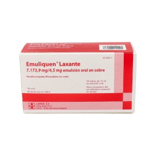 EMULIQUEN LAXANTE 7173,9 mg/4,5 mg EMULSION ORAL 10...