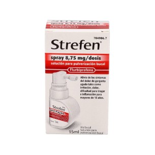 STREFEN SPRAY 8,75 mg/DOSIS SOLUCION PARA PULVERIZACION...