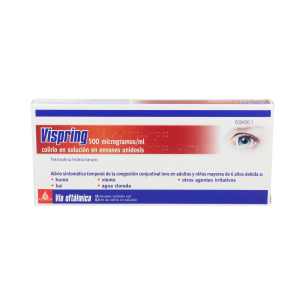 VISPRING 500 microgramos/ml COLIRIO EN SOLUCION 10... 2