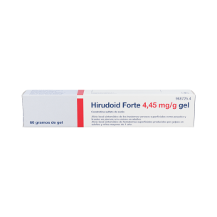 HIRUDOID FORTE 4,45 MG/G GEL CUTANEO 1 TUBO 60 G 2