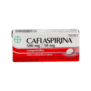 CAFIASPIRINA 500 mg/50 mg 20 COMPRIMIDOS 2
