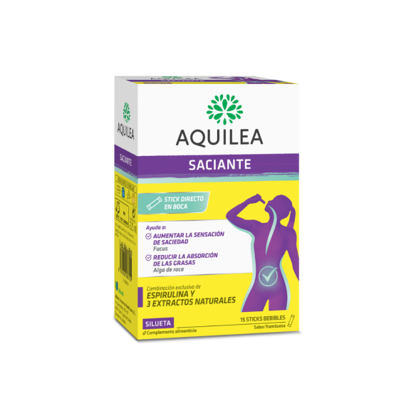 AQUILEA SACIANTE 15 STICKS 15 ML SABOR PIÑA