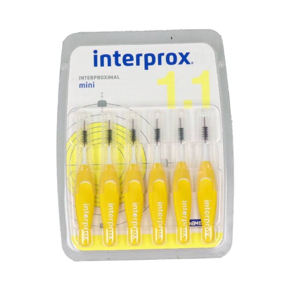 INTERPROX CEPILLO ESPACIO INTERPROXIMAL MINI 1.4 6 UND