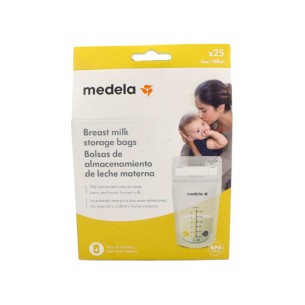 MEDELA BOLSAS PARA LECHE MATERNA 180ML 25 U