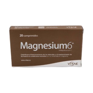 VITAE MAGNESIUM 6 20 COMPRIMIDOS