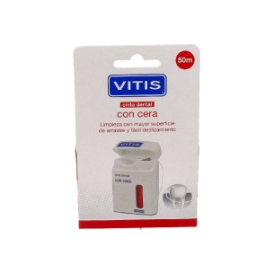 VITIS CINTA DENTAL CON CERA 50 M