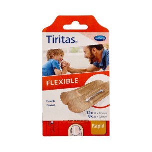 TIRITAS ELASTIC RAPID APOSITO ADHESIVO TEXTIL 20