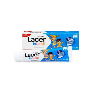 LACER INFANTIL GEL DENTAL 75 ML FRESA 2