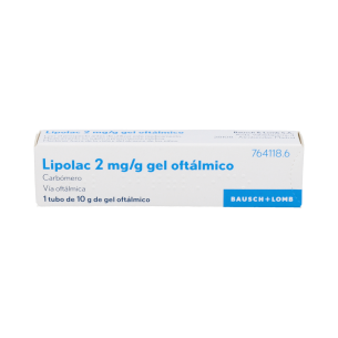 LIPOLASIC 2 MG/G GEL OFTALMICO 1 TUBO 10 G 2