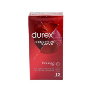 DUREX SENSITIVO SUAVE PRESERVATIVOS 12 U