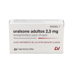 ORALSONE ADULTOS 2,5 mg 12 COMPRIMIDOS PARA CHUPAR 2