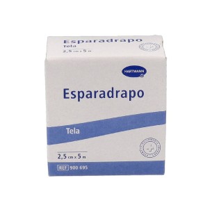 ESPARADRAPO HIPOALERGICO HARTMANN TELA 5 M X 2,5