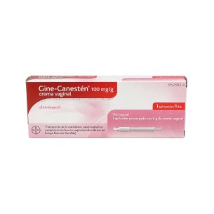 GINE-CANESTEN 100 MG/G CREMA VAGINAL 1 TUBO 5 G