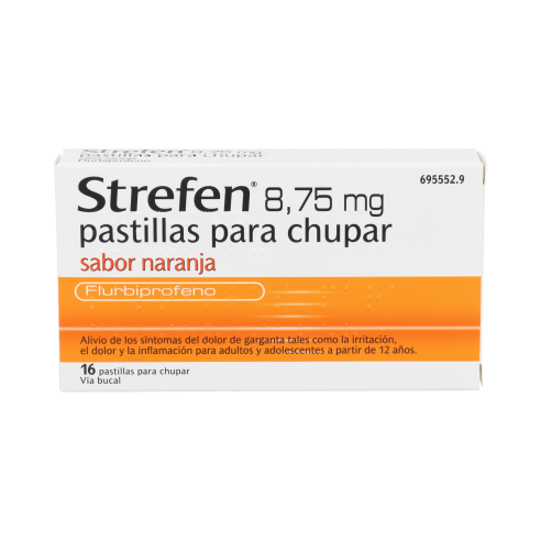 STREFEN 8,75 MG 16 PASTILLAS PARA CHUPAR (SABOR...