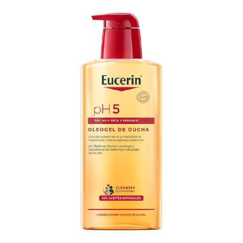 EUCERIN PIEL SENSIBLE PH-5 OLEOGEL DE DUCHA 400ML
