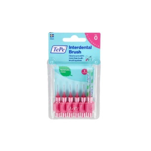TEPE CEPILLO INTERDENTAL 0.4MM 0 ISO ROSA 6 UND