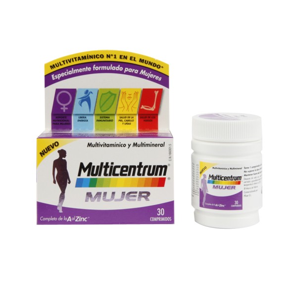 MULTICENTRUM MUJER 30 COMP