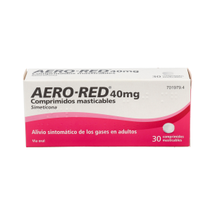 AERO RED 40 MG 30 COMPRIMIDOS MASTICABLES 2