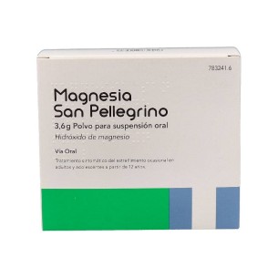 MAGNESIA SAN PELLEGRINO 3,6 g 20 SOBRES POLVO PARA...