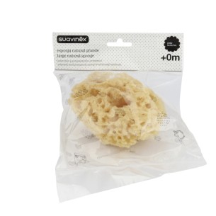 SUAVINEX ESPONJA BAÑO INFANTIL NATURAL 2